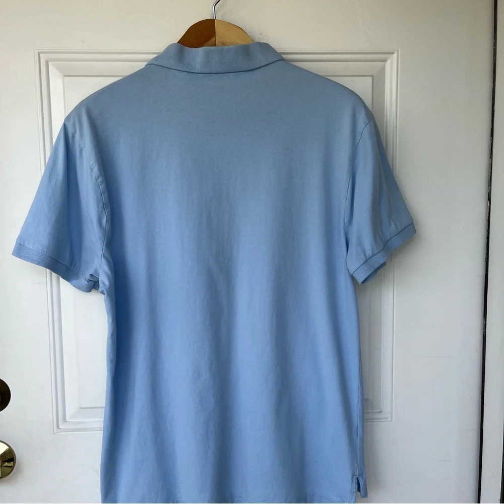 •Penguin By Munsingwear• Light Blue Classic Fit Polo Shirt - Size XL - Picture 5 of 6
